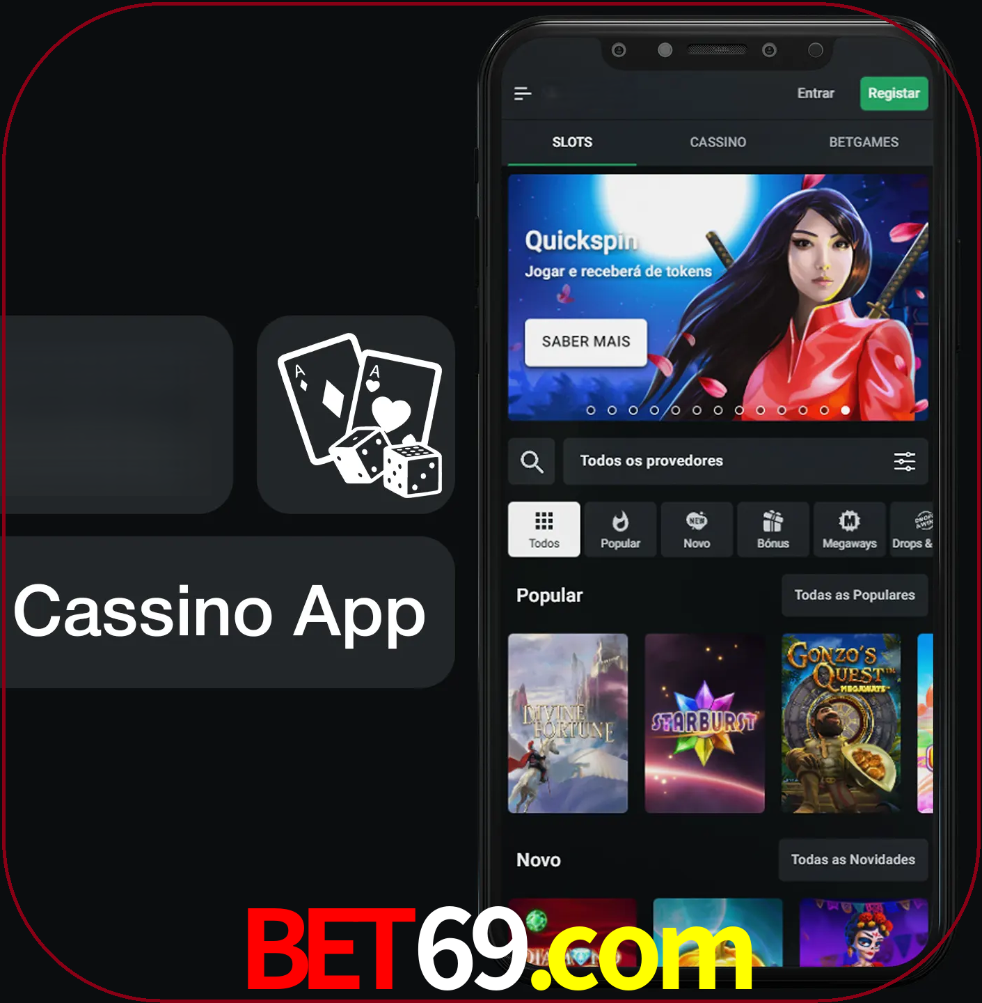 Jogue jogos de cassino e ganhe.