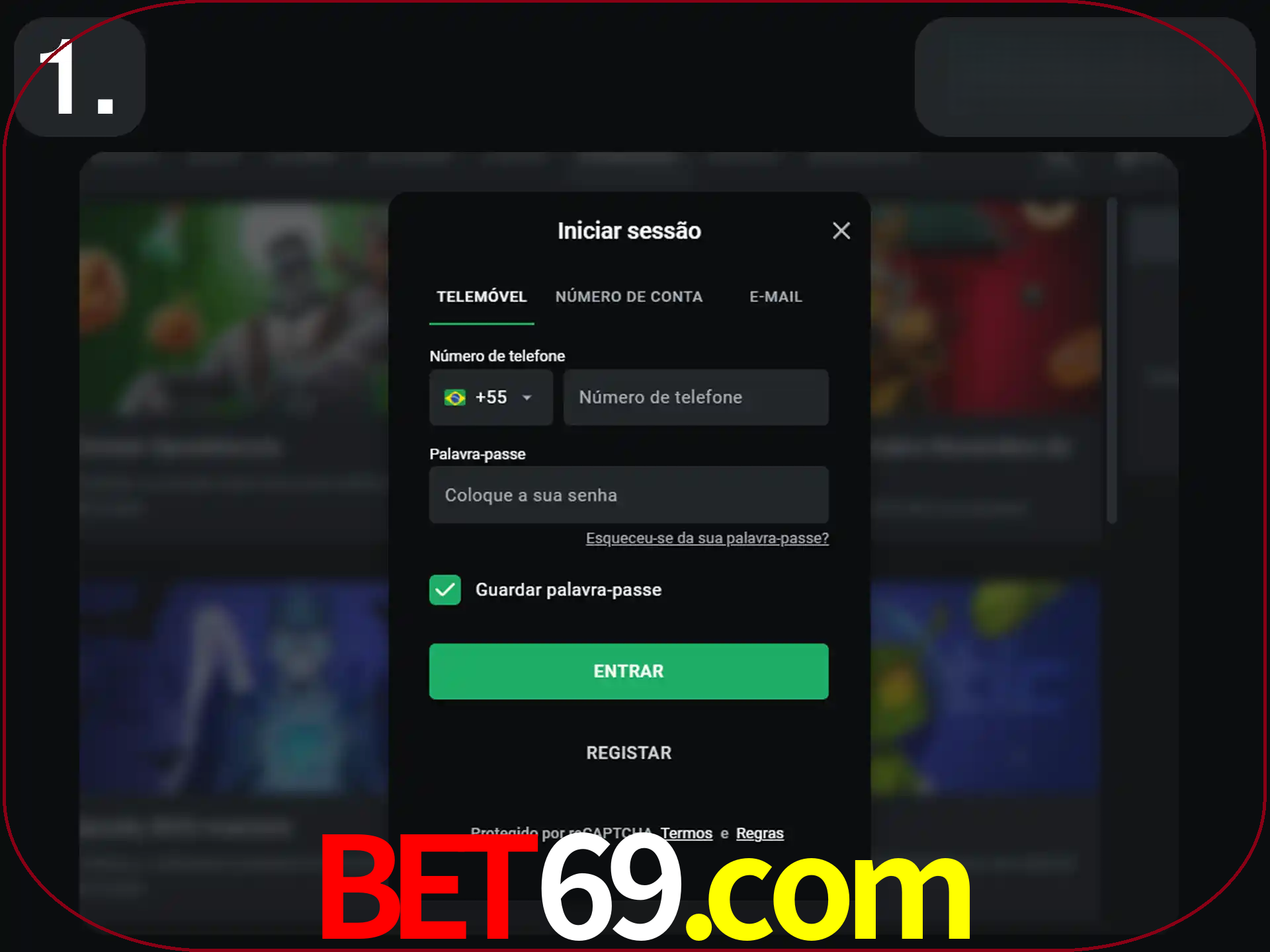 Acesse o site.